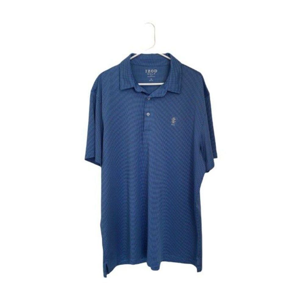 Izod Golf Blue T-Shirt (Size XL)